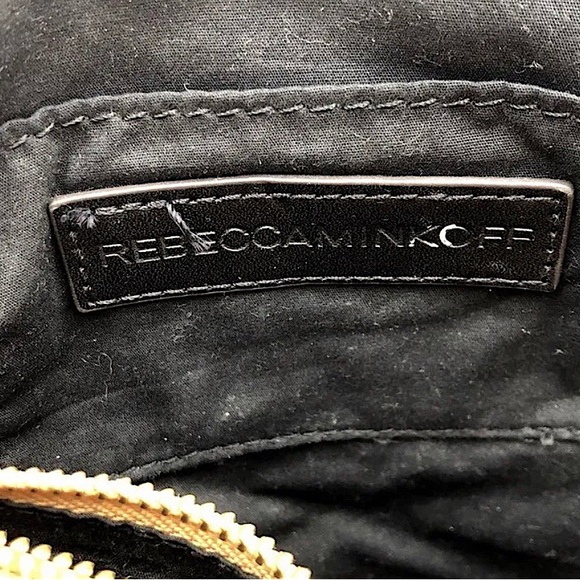 Rebecca Minkoff Peach Tan Pebbled Leather Satchel Bag Purse 🌺🌺 - Picture 10 of 15